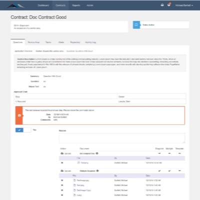 Web App - Compliance Management