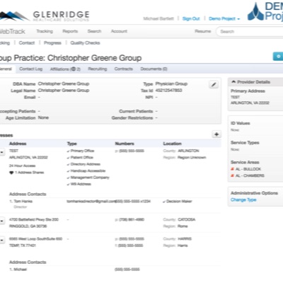 Web App - Contract Management
